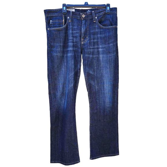 Men's AD Adriano Goldschmeid "The Protege" Straight Leg Jeans - Picture 2 of 7